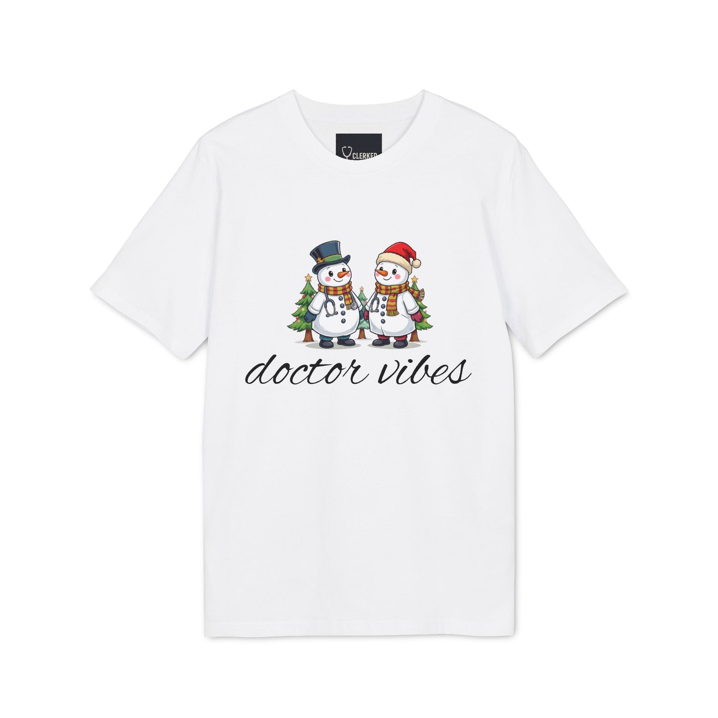 Doctor Vibes Snowmen T-shirt christmas medical themed tee