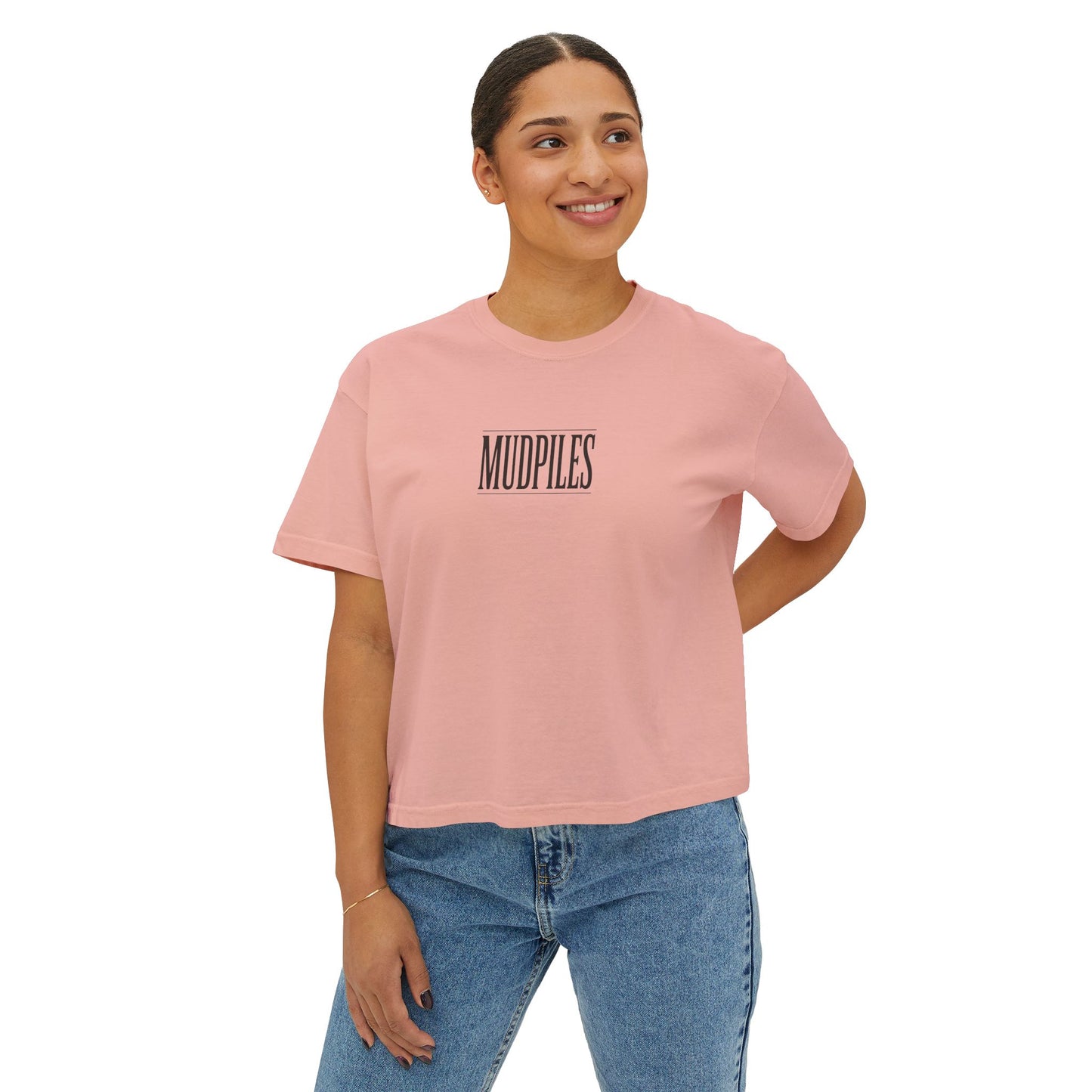 Mudpiles Cropped  T-Shirt or The Anion Gap Tee