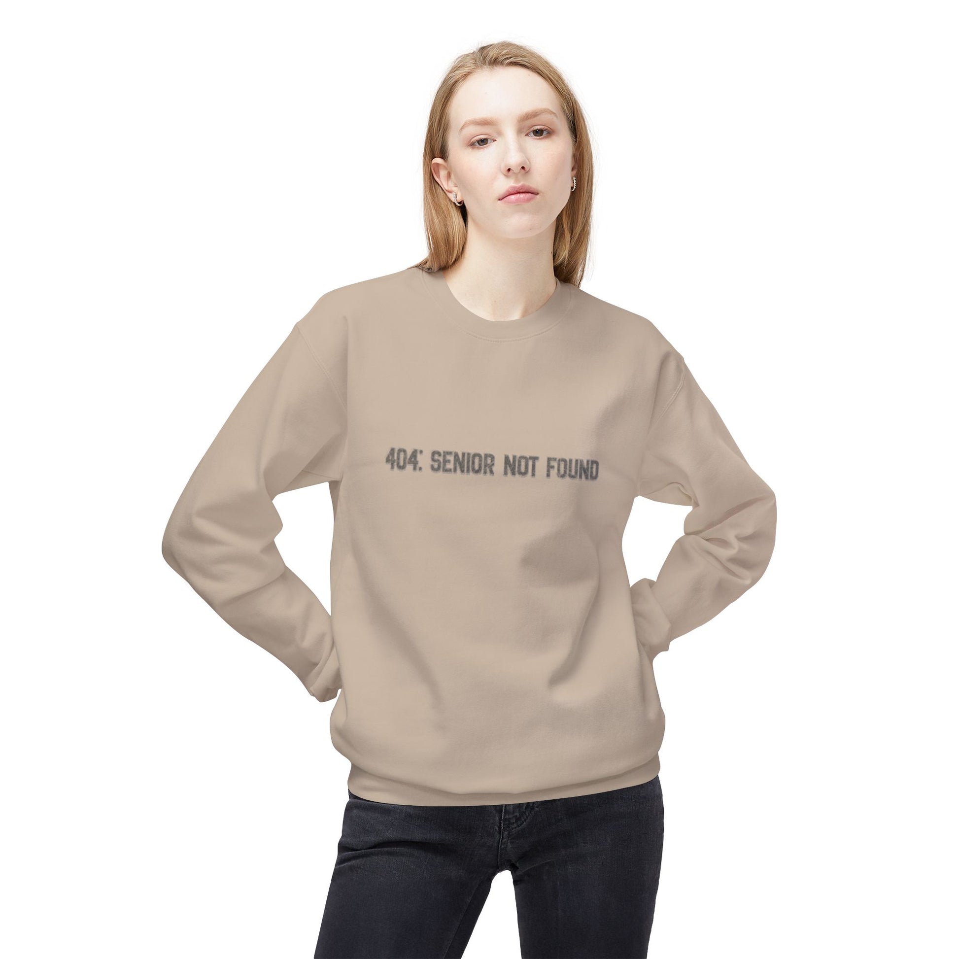 404: Senior Not Found Crewneck Sweatshirt Art of Medicine apparel 12