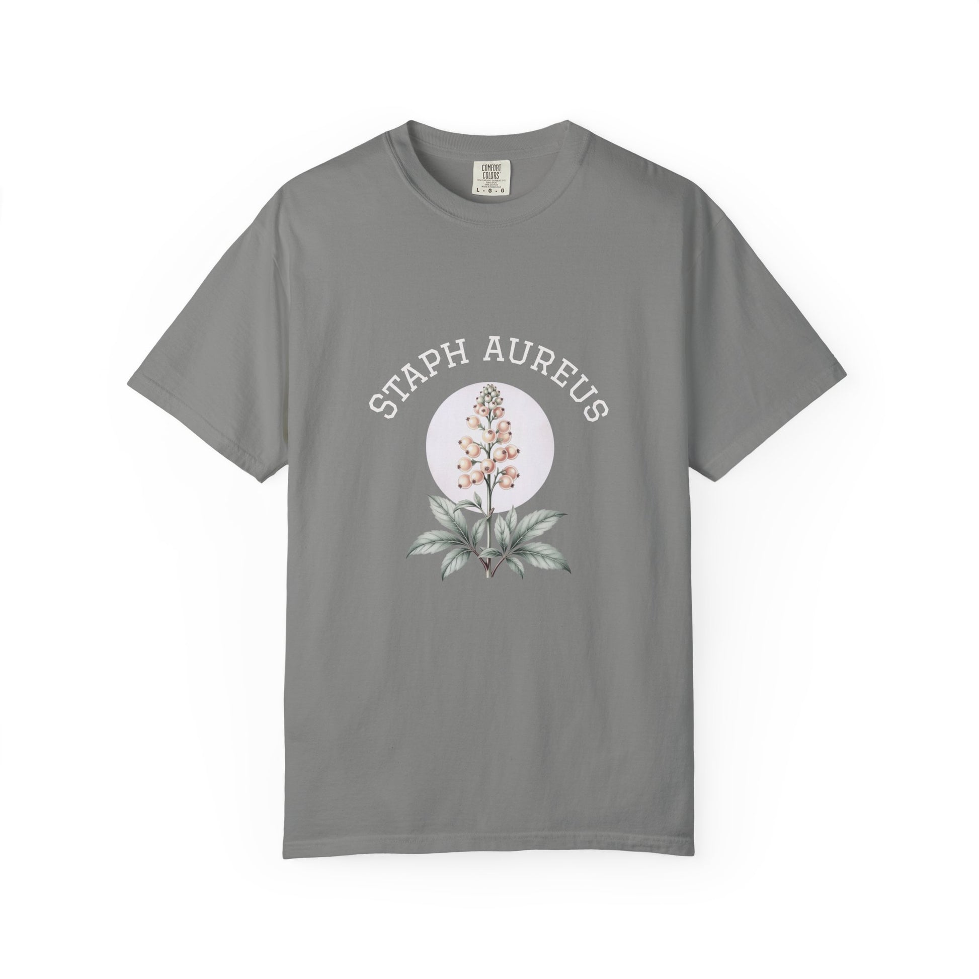 Staph Aureus Botanical Tee Art of Medicine apparel 17