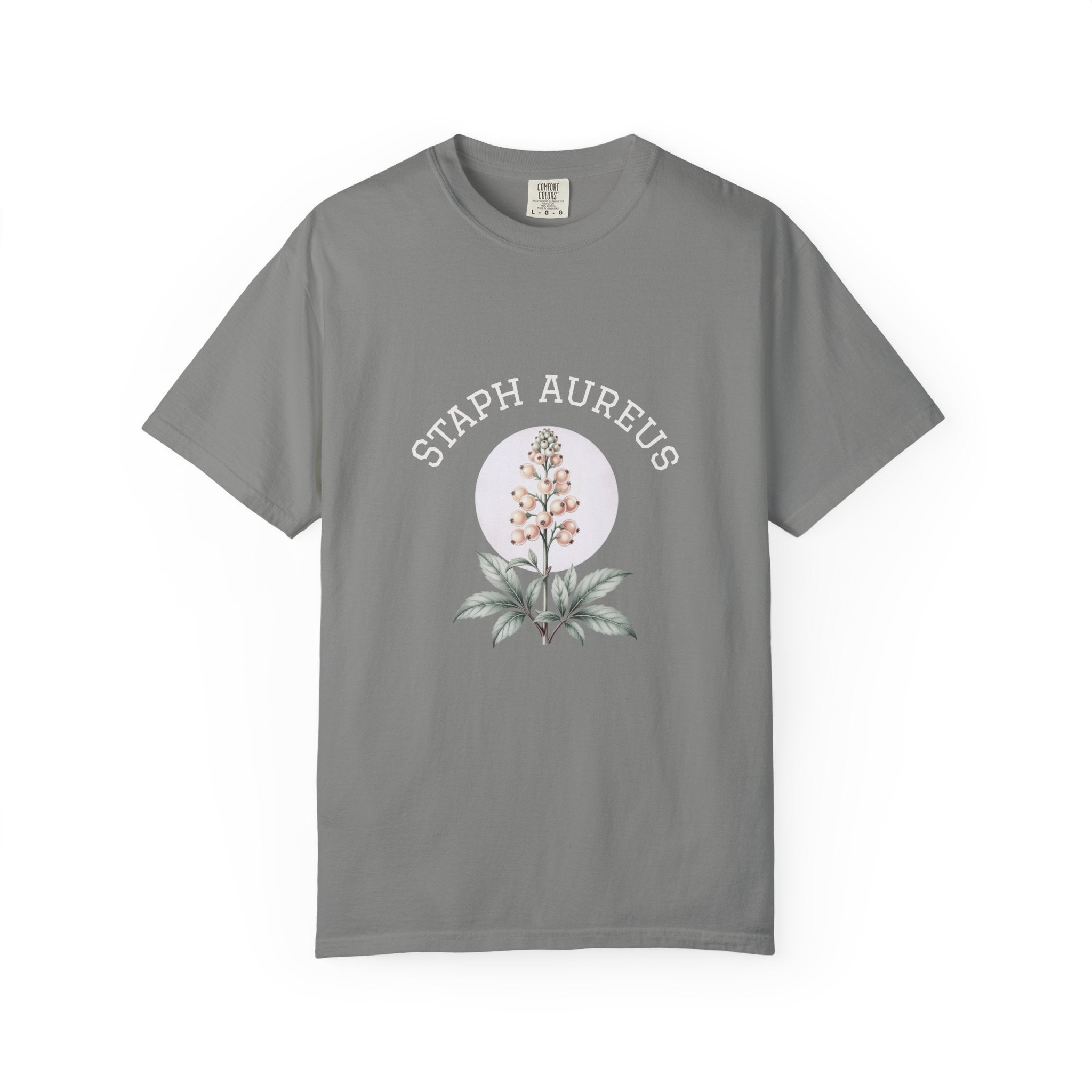 Staph Aureus Botanical Tee Art of Medicine apparel 17