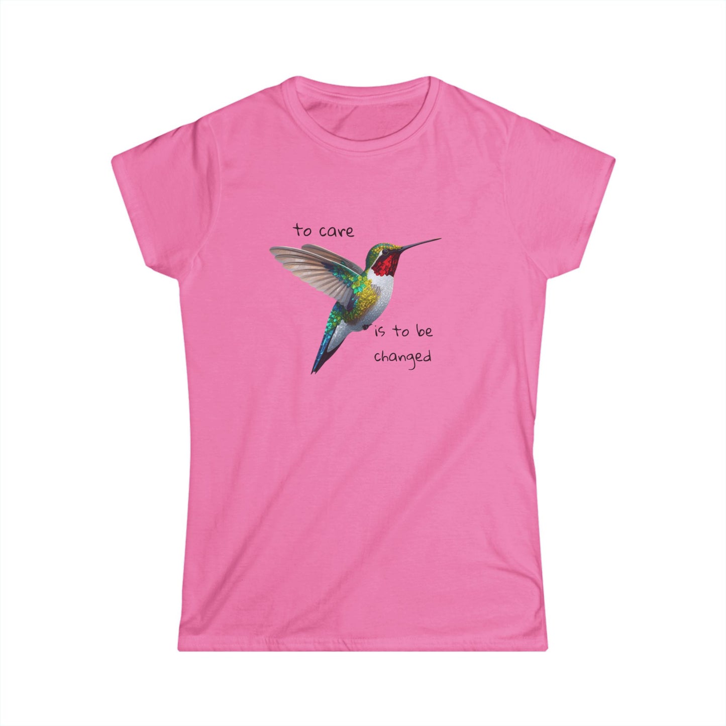 To Care is to be Changed healer support tee view 3