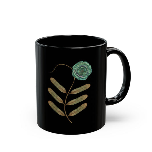 Pseudomonas Black coffee mug- science in bloom