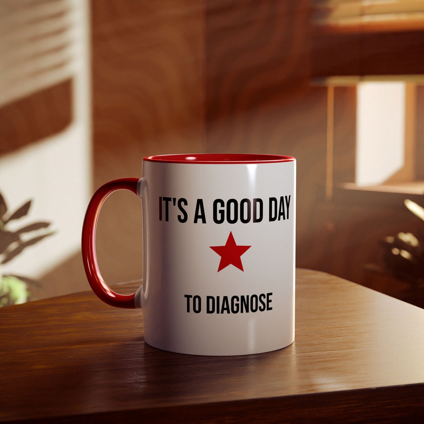 Its A Good Day To Diagnose Doctor Coffee Mug bottom view