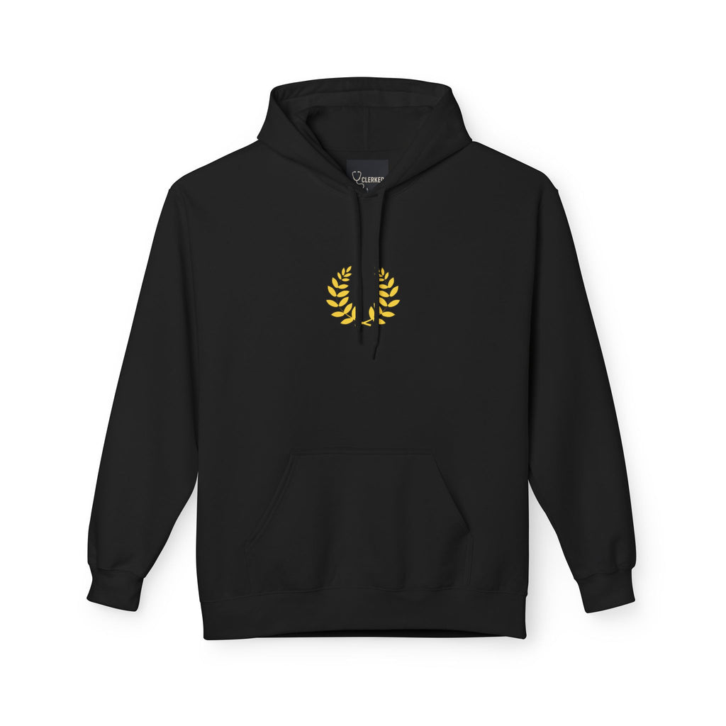 Grand Rounds Club Hoodie laurel medical streetwear detail