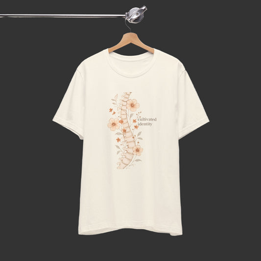 Botanical Anatomical Spine Tee unique doctor appreciation gift