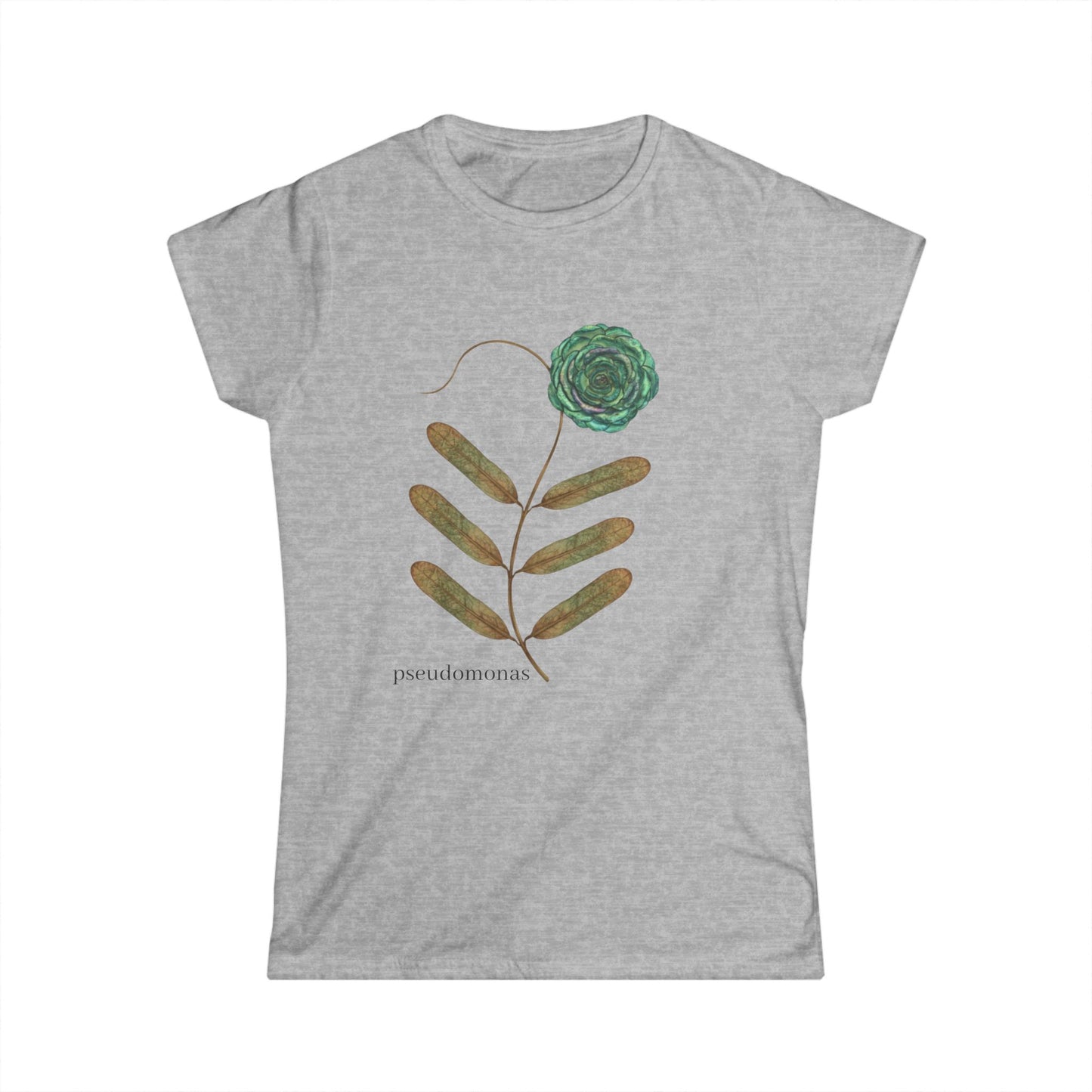 Pseudomonas Flower Tee unique doctor appreciation gift
