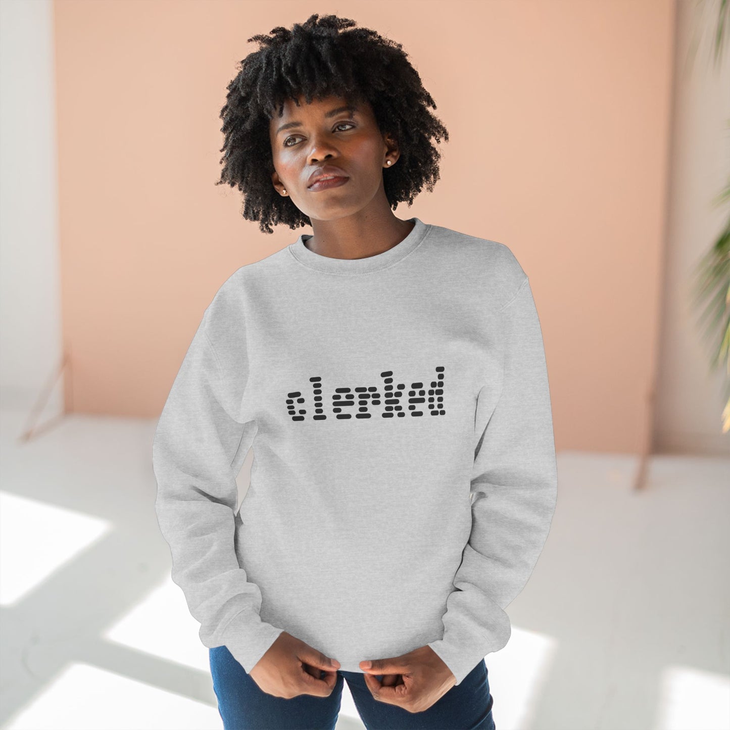 Clerked Logo Crewneck Sweatshirt Art of Medicine 6