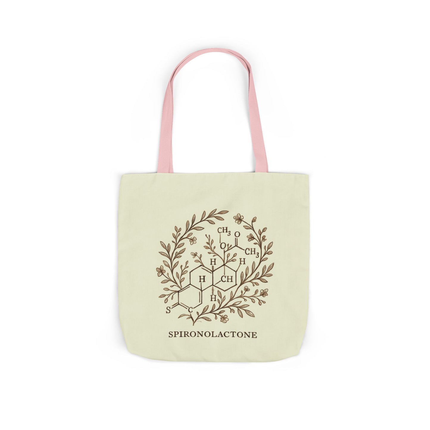Spironolactone Botanical Canvas Tote