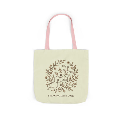 Spironolactone Botanical Canvas Tote