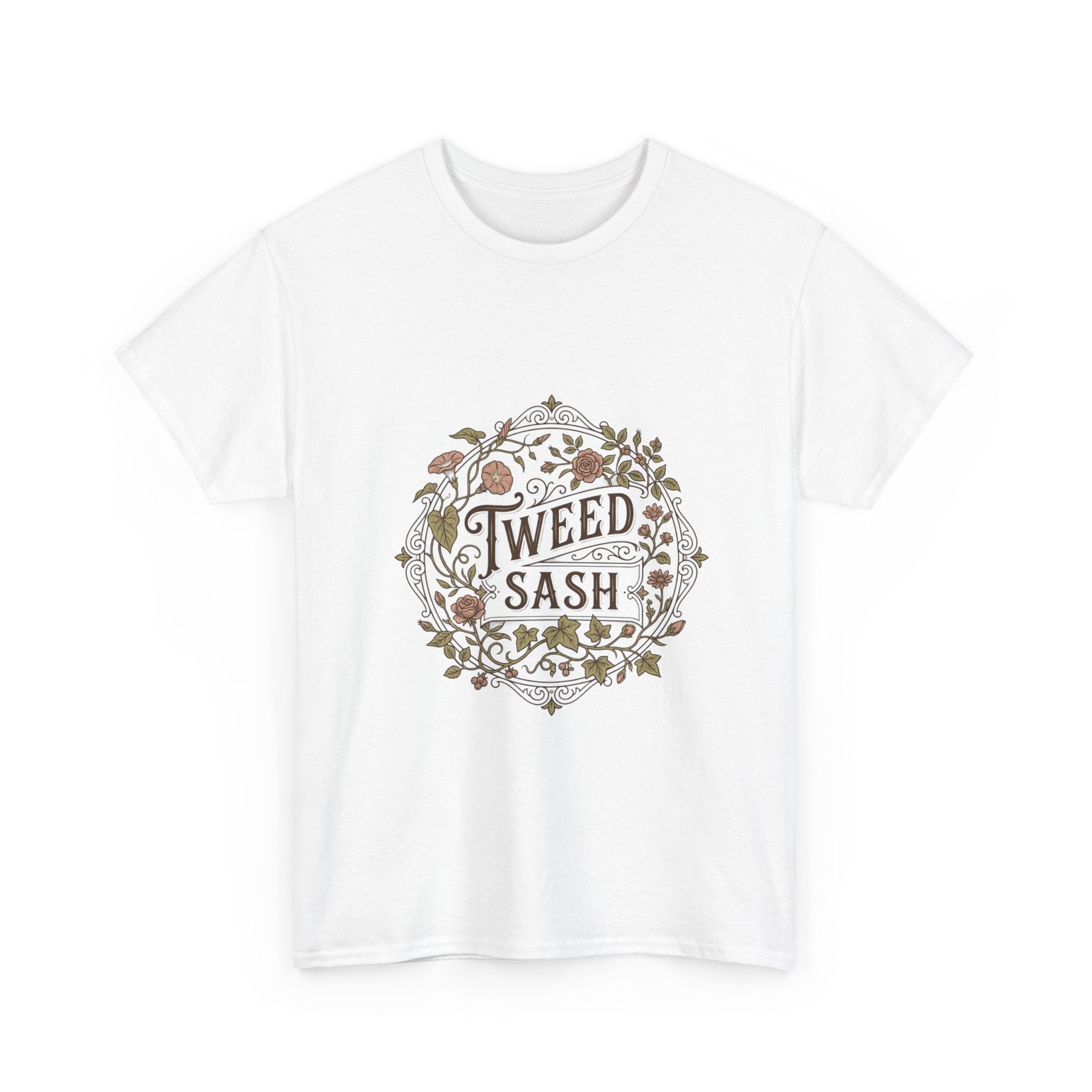 'Tweed Sash' Tee Shirt