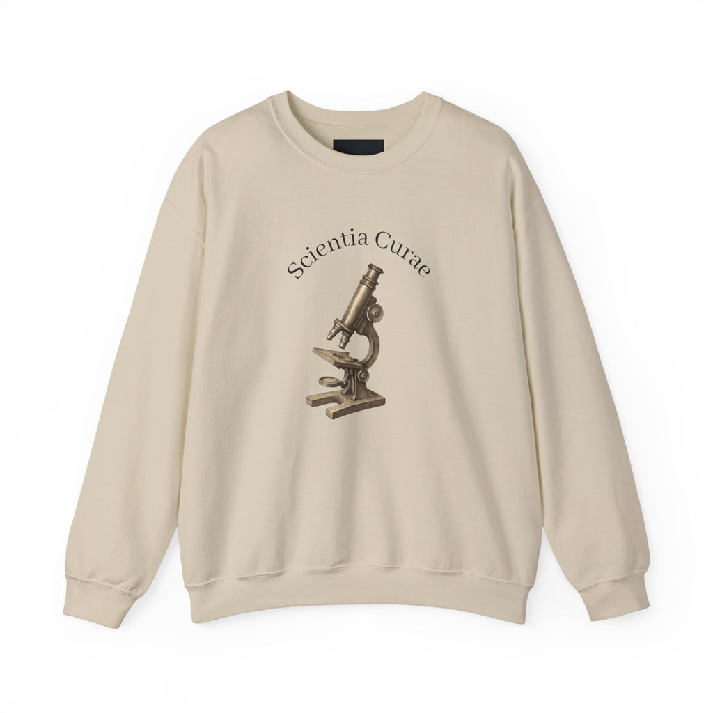 Microscope Science Curiosity Sweatshirt unique medical school sweater