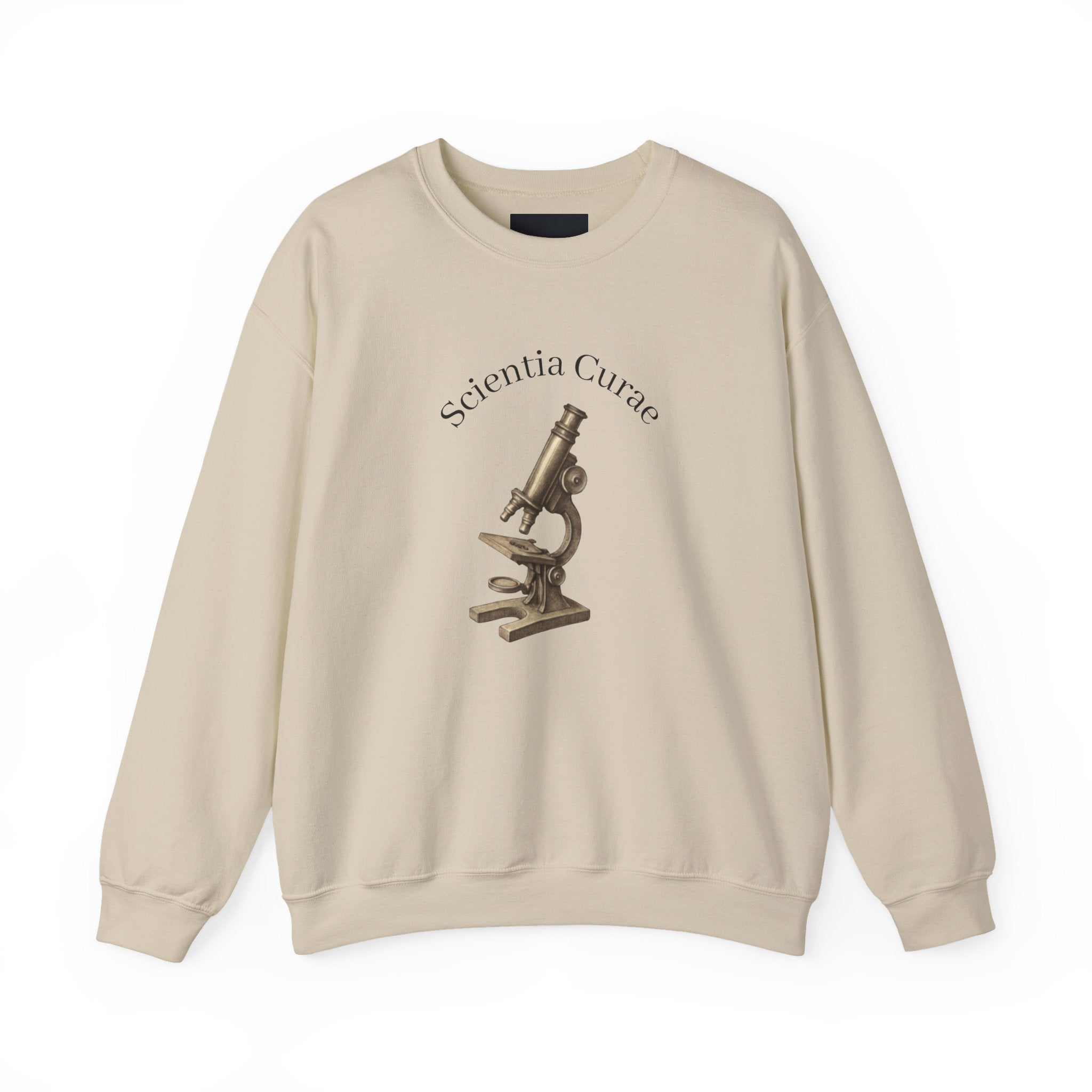 Microscope Science Curiosity Sweatshirt unique medical school sweater