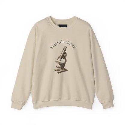 Microscope Science Curiosity Sweatshirt unique medical school sweater
