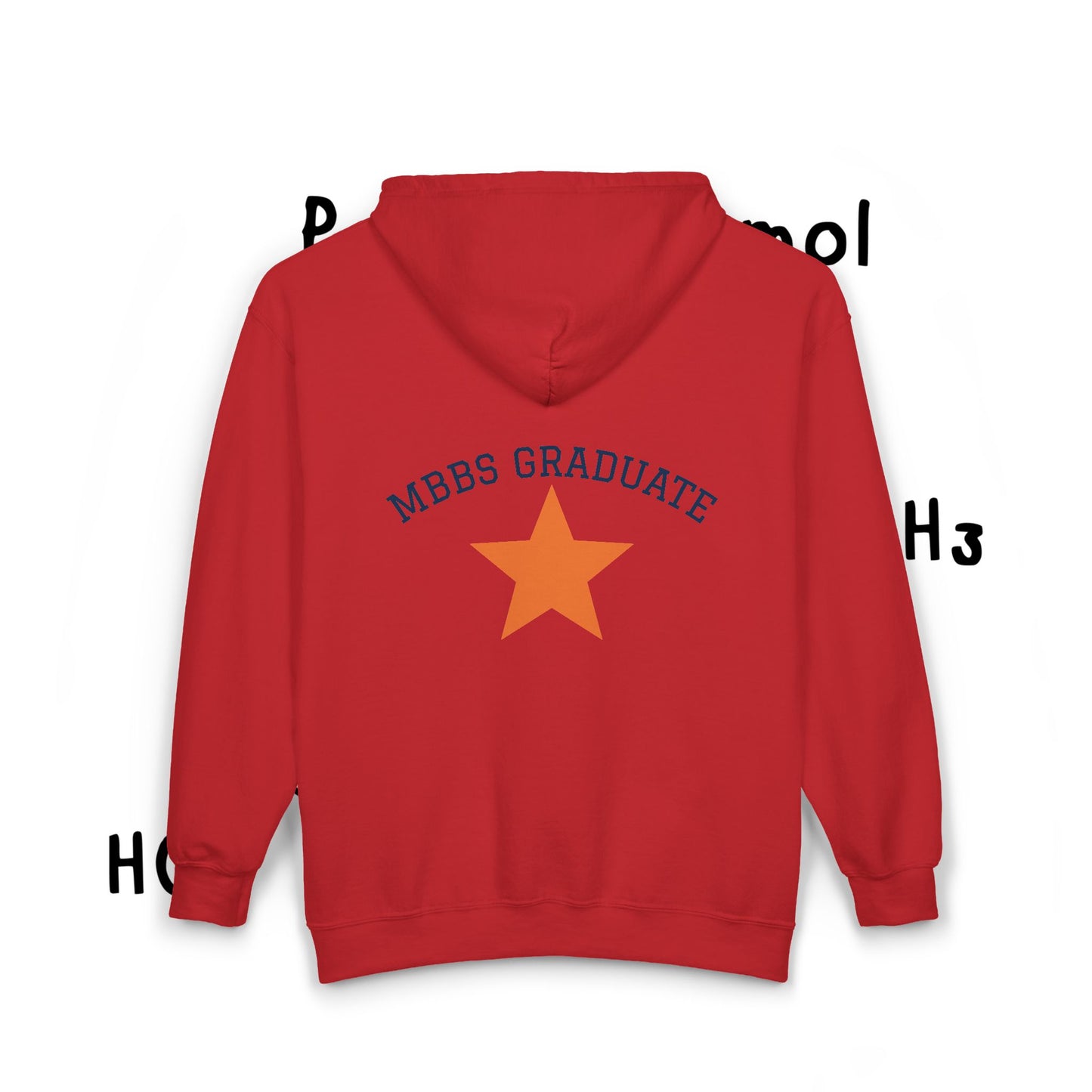 MBBS Graduate Star Hoodie Art of Medicine victory apparel