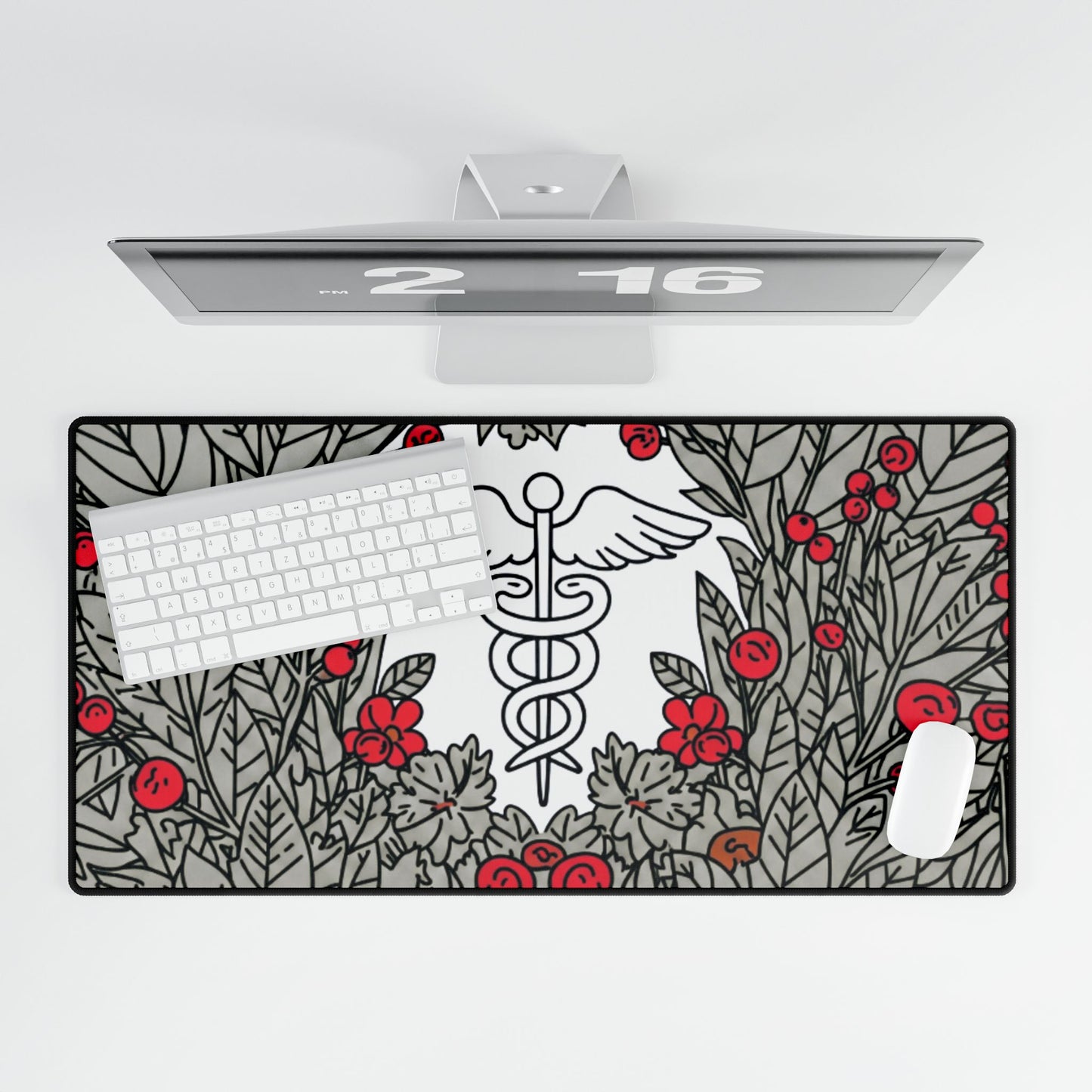 Medical Caduceus Desk Mat Art of Medicine desk gear 13