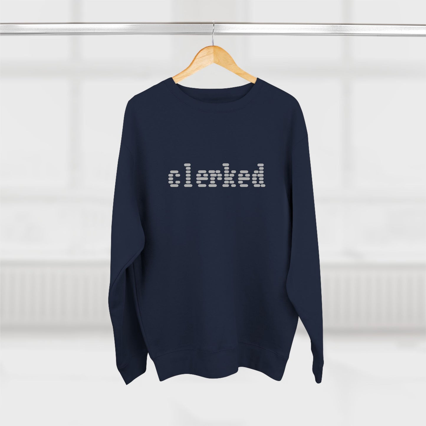 Clerked Logo Crewneck Sweatshirt Art of Medicine 16