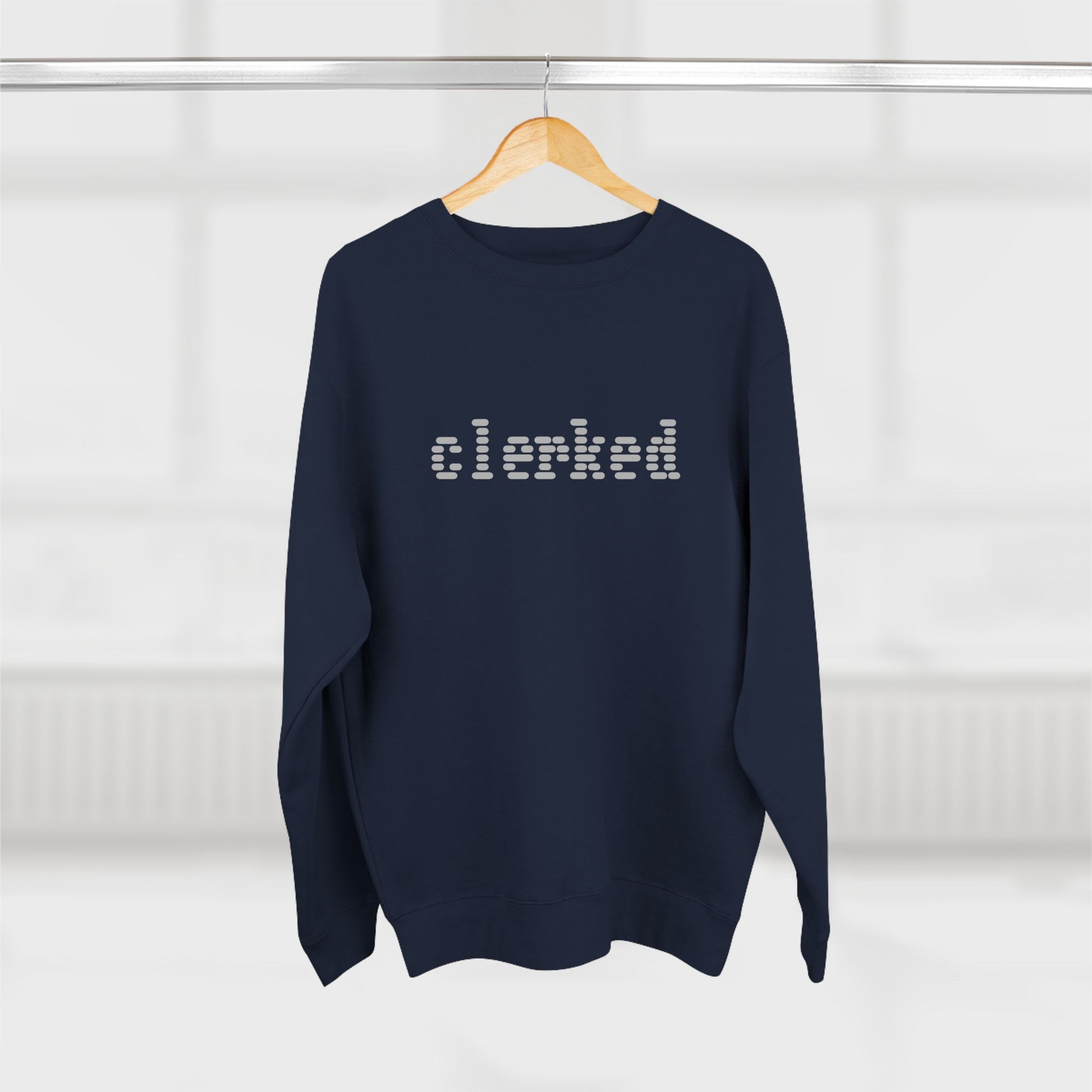 Clerked Logo Crewneck Sweatshirt Art of Medicine 16