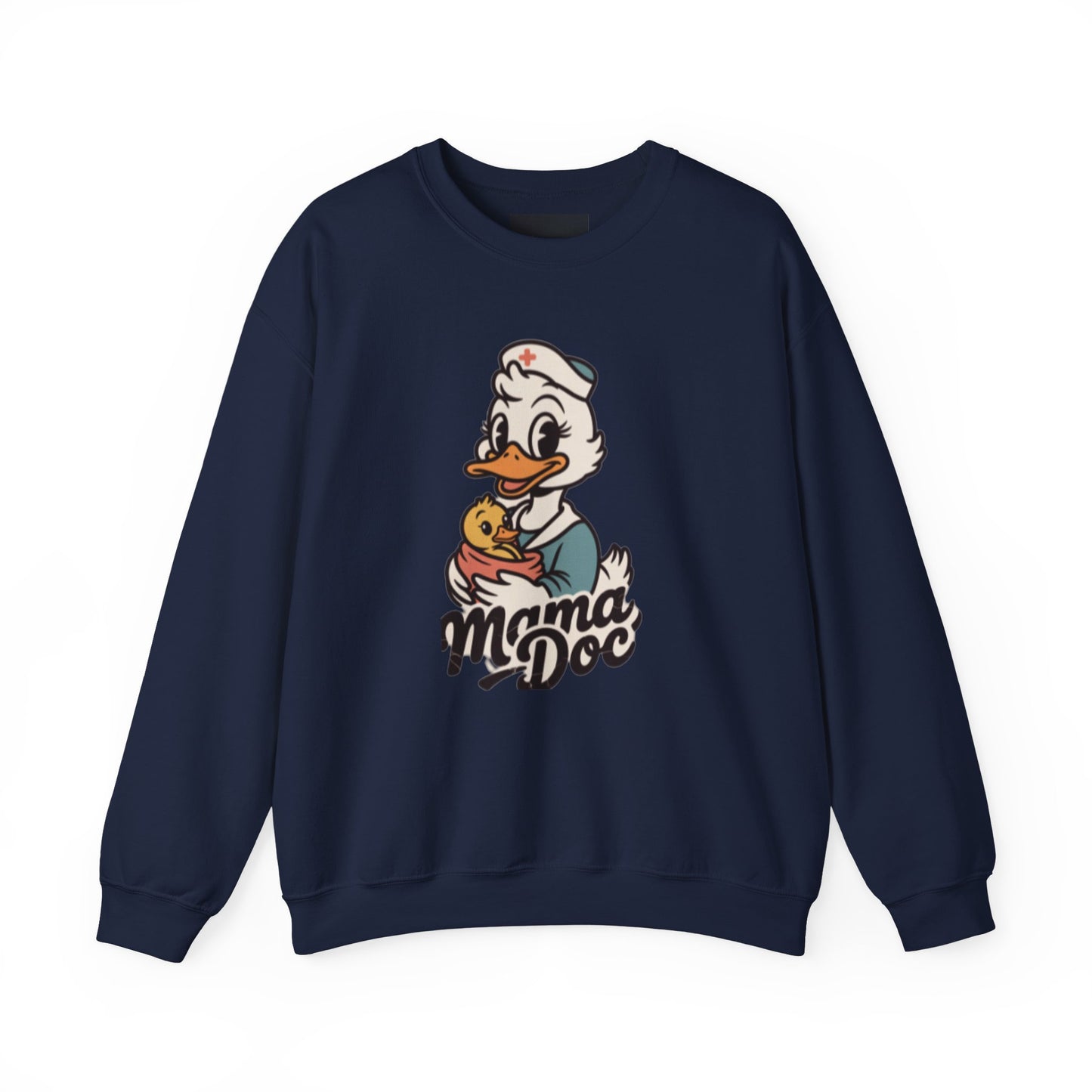 The Mama Doc Crewneck Art of Medicine mom apparel