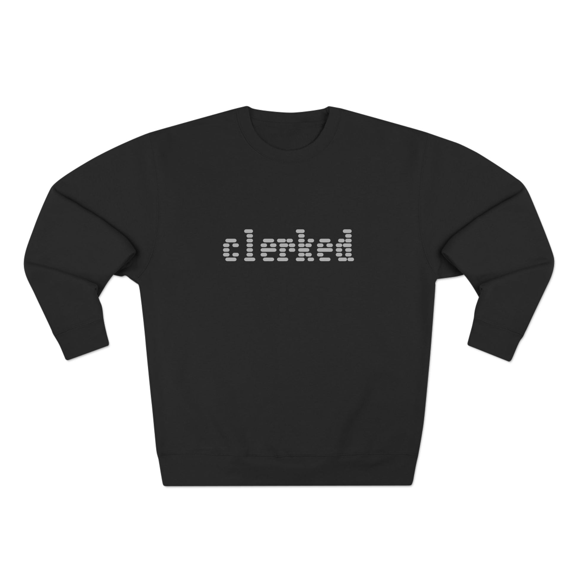 Clerked Logo Crewneck Sweatshirt brand apparel view 2