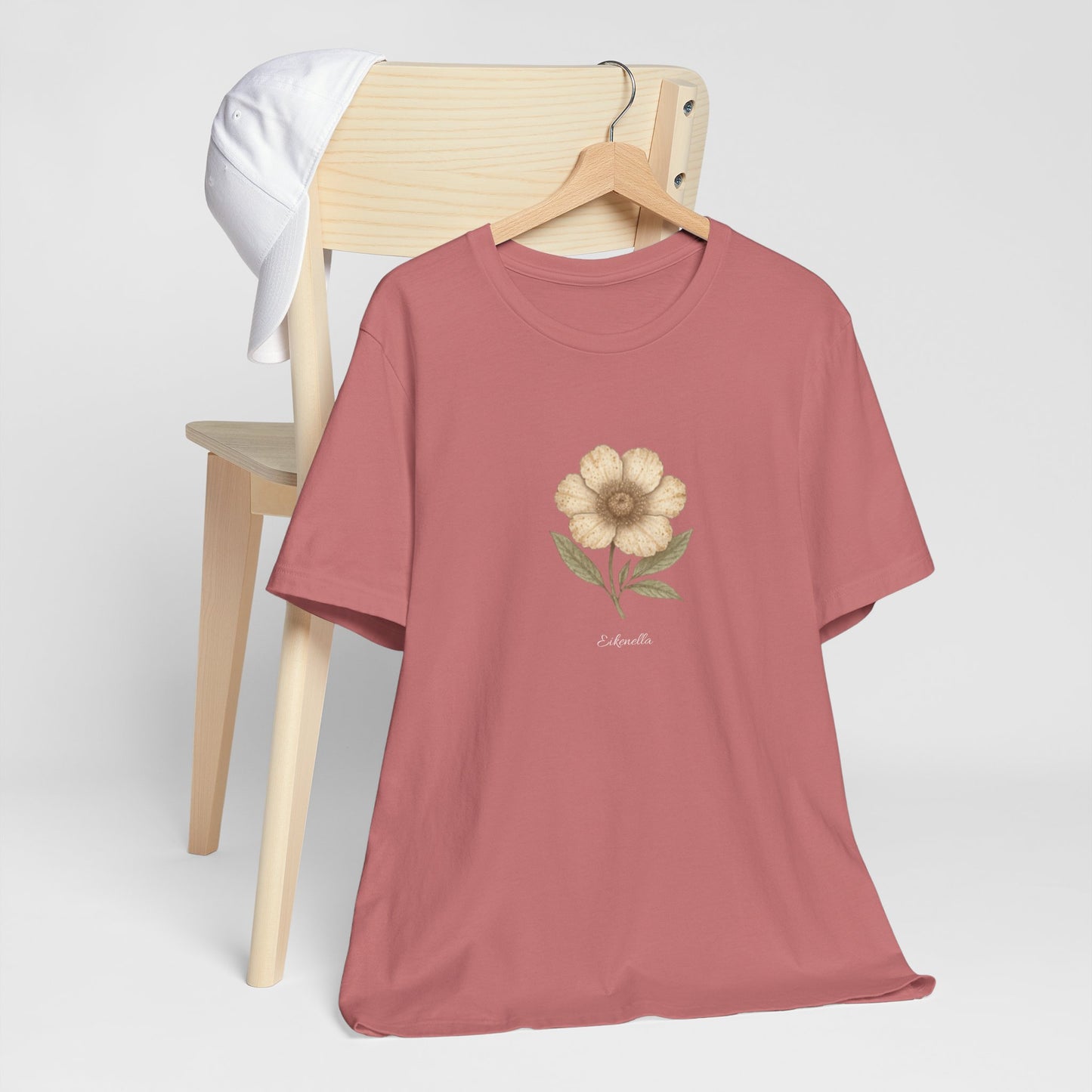 Eikenella Corrodens Imaginary Flower Design Tee Science in Bloom