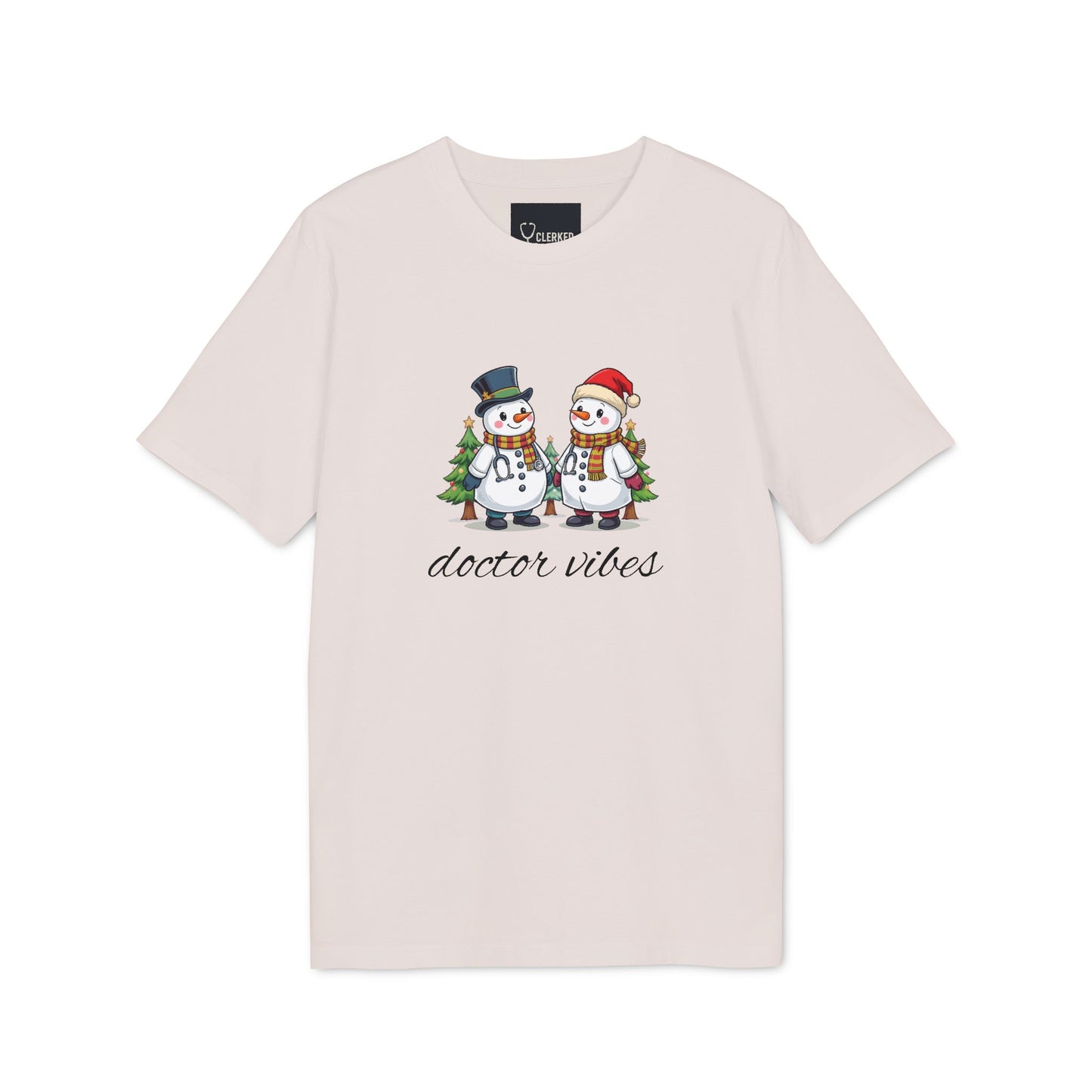 Doctor Vibes Snowmen T-shirt professional healthcare humor shirt