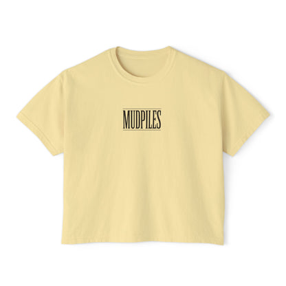 Mudpiles Cropped  T-Shirt or The Anion Gap Tee