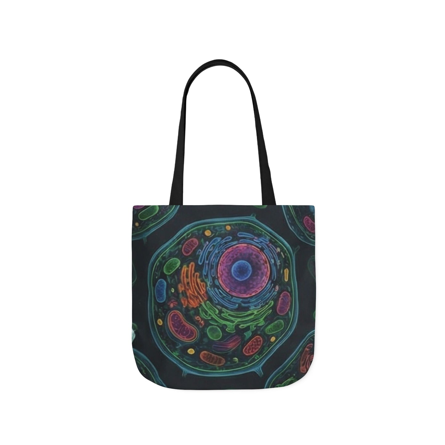 Cell Section Canvas Tote Bag plant cell illustration detail 2