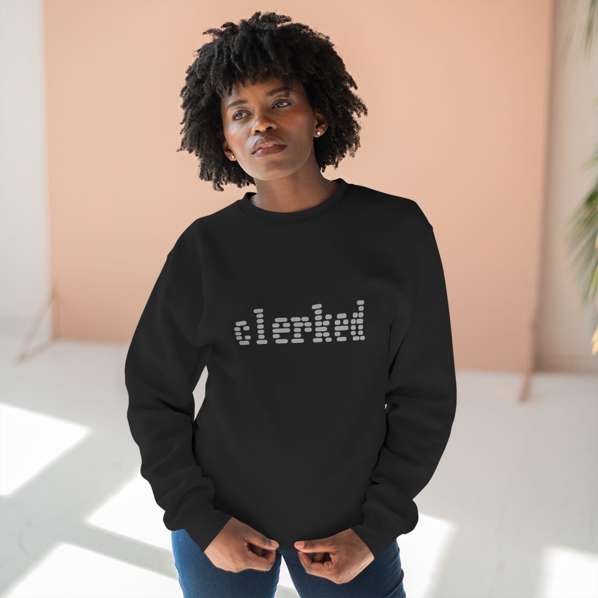 Clerked Logo Crewneck Sweatshirt Art of Medicine 10