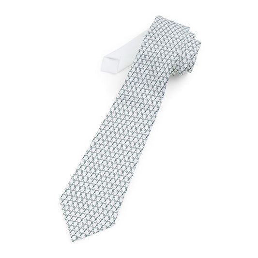 Fine crepitations tie - stethoscope print