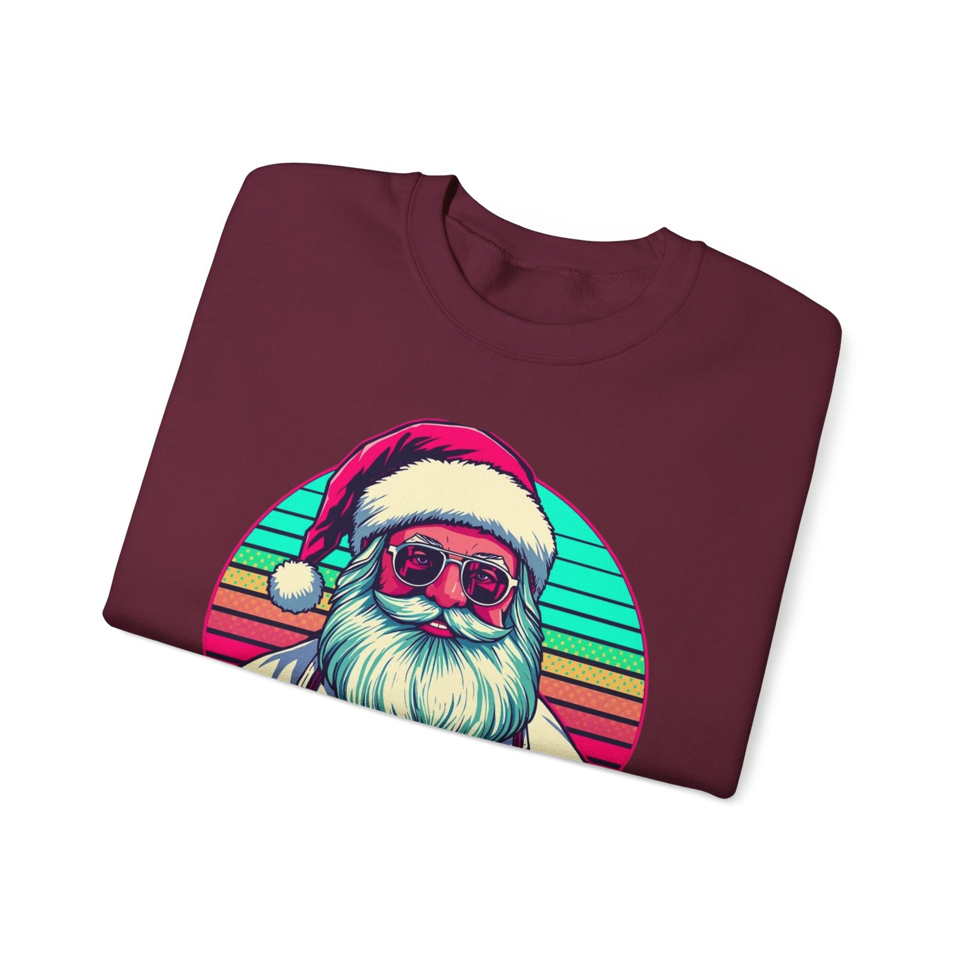 Doctor Santa Retro Sweatshirt | Unisex Holiday Pullover, Christmas Gift - Medical Art Apparel