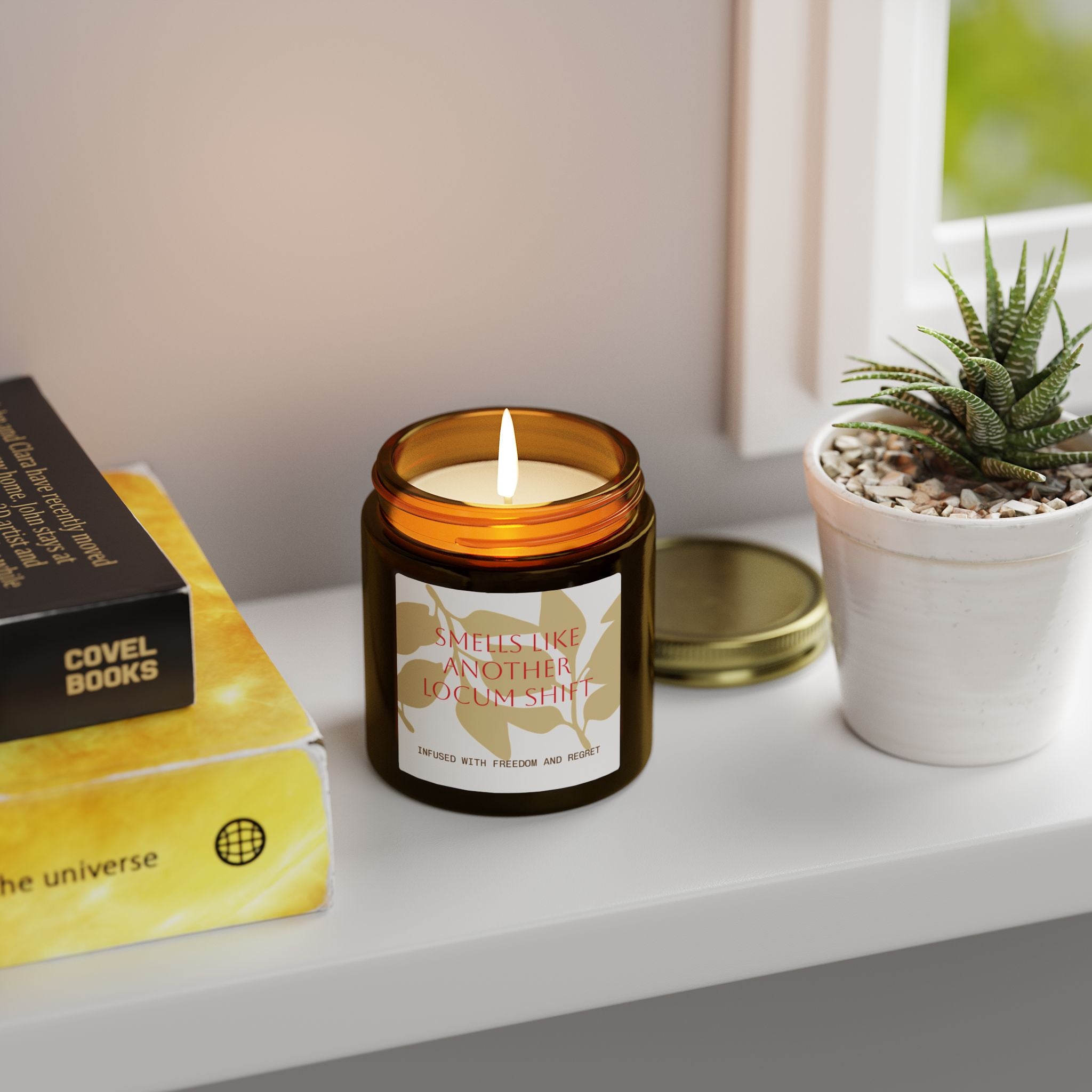 The Locum Life Candle unique healthcare gift candle