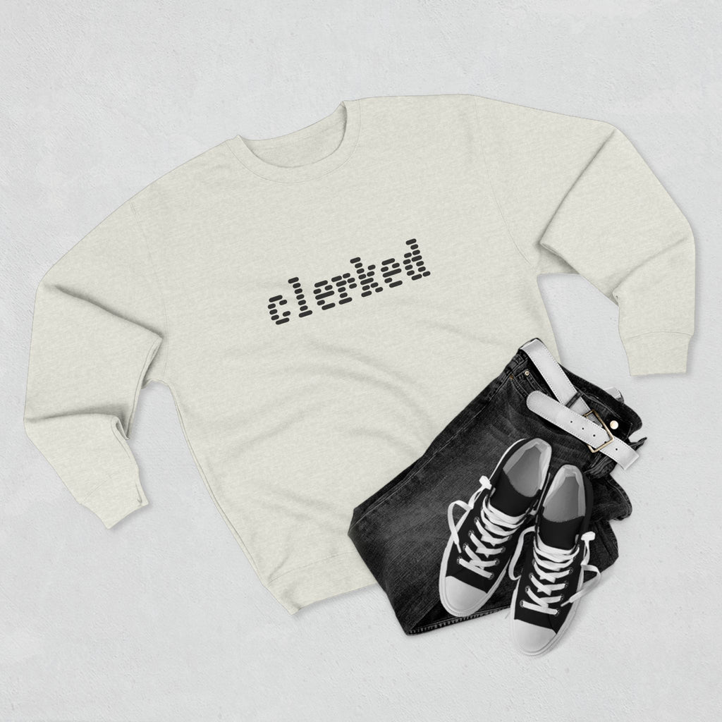 Clerked Logo Crewneck Sweatshirt Art of Medicine 11