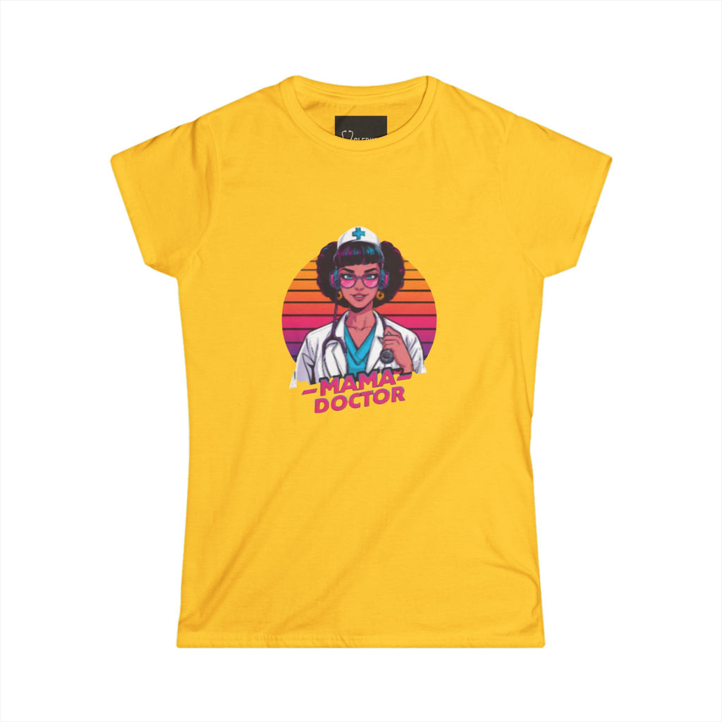 Mama Doctor Retrowave Tshirt