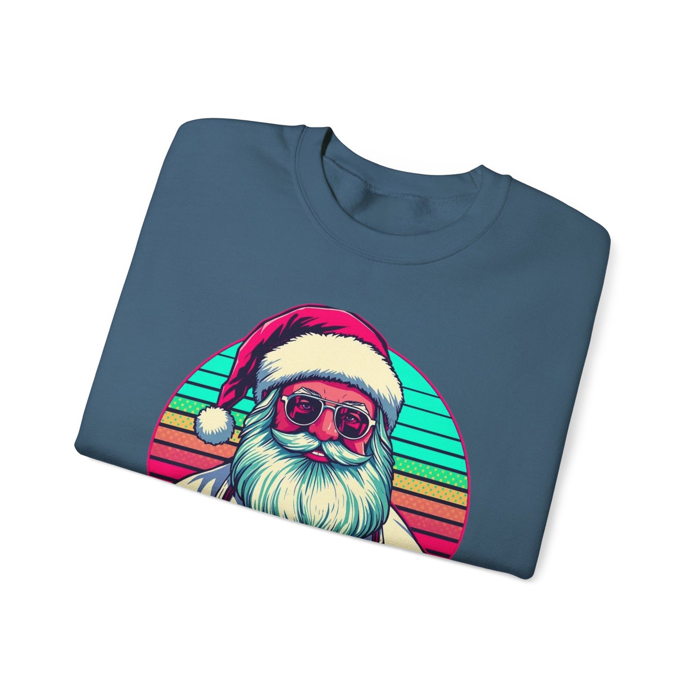 Doctor Santa Retro Sweatshirt | Unisex Holiday Pullover, Christmas Gift - Medical Art Apparel