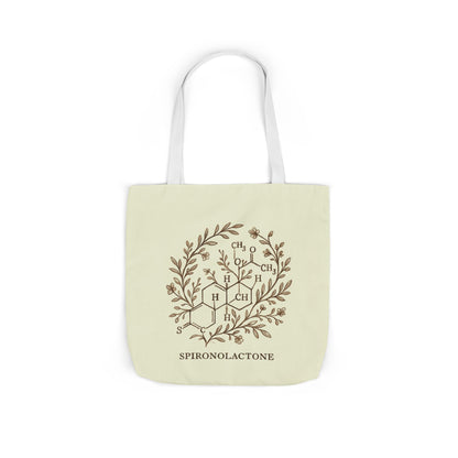 Spironolactone Botanical Canvas Tote