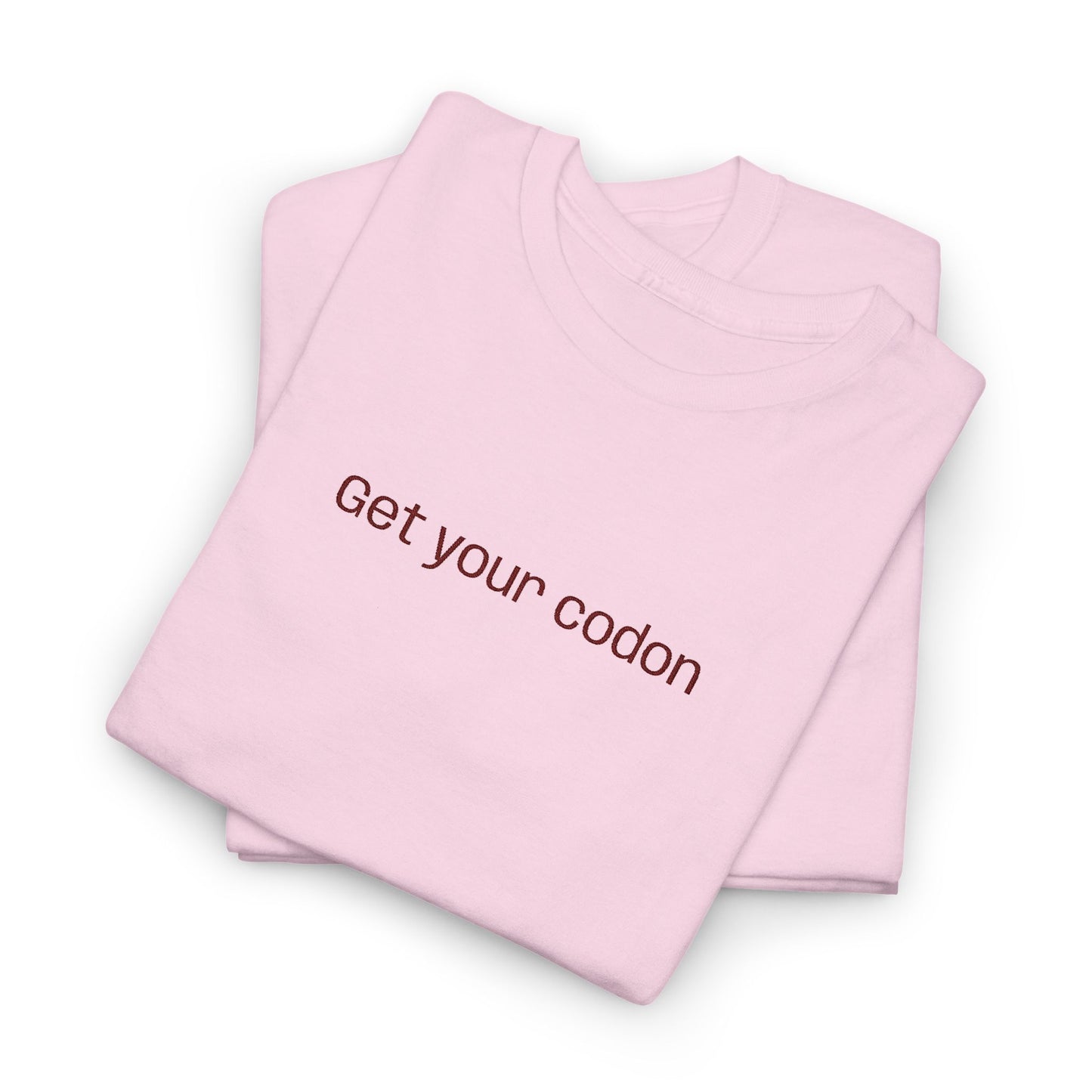 “Get your codon” Embroidered Tee