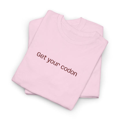 “Get your codon” Embroidered Tee