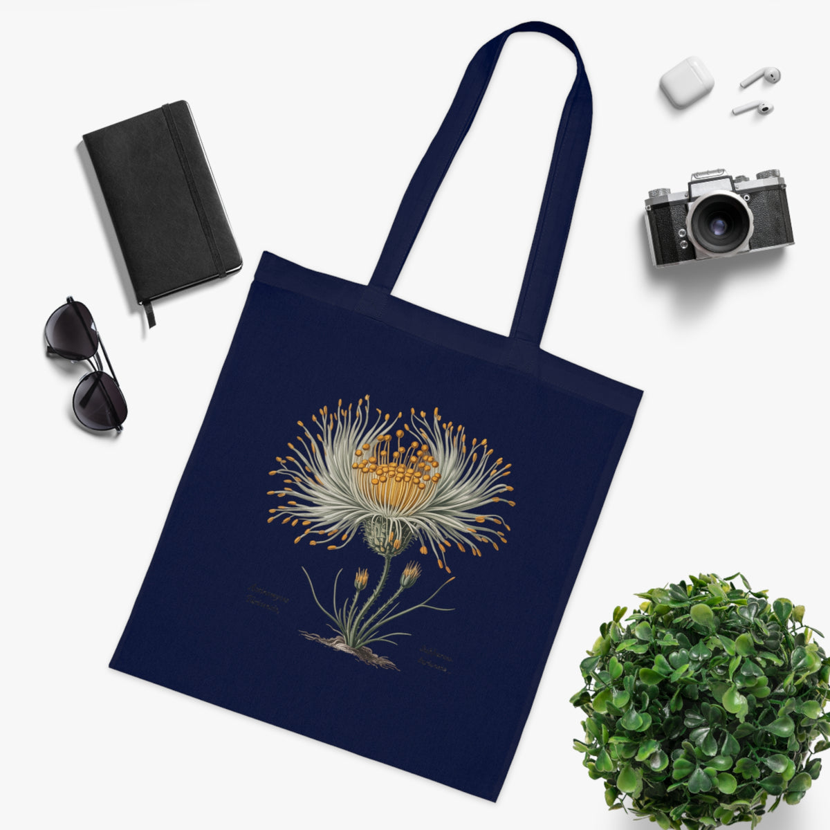 Vintage Actinomyces Illustration Cotton Tote