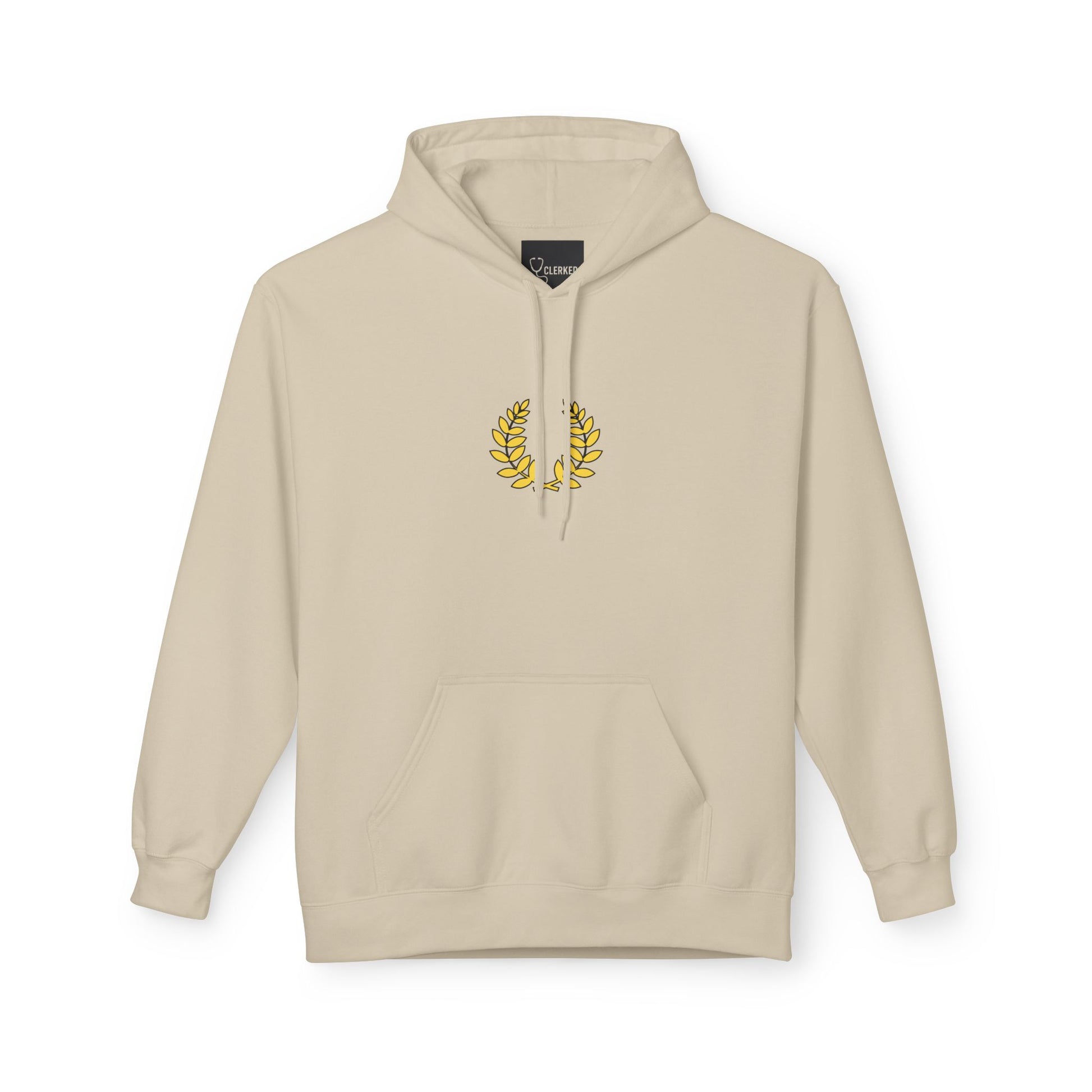 Grand Rounds Club Hoodie laurel medical streetwear view 2