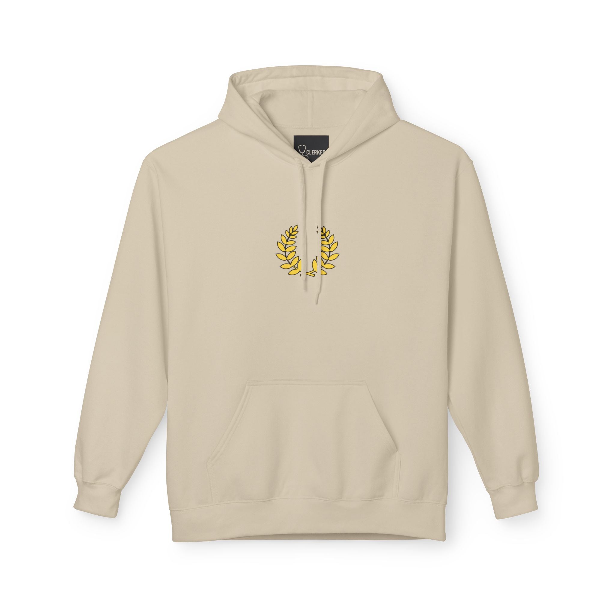 Grand Rounds Club Hoodie laurel medical streetwear view 2