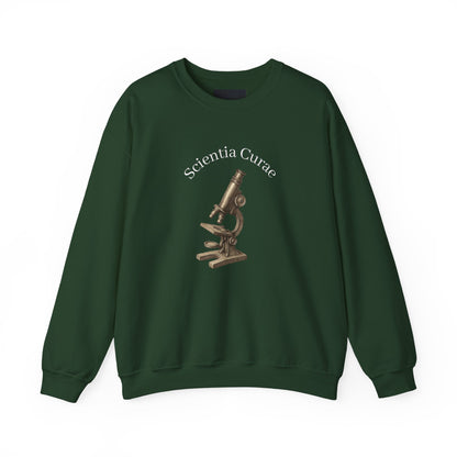 Microscope Science Curiosity Unisex Sweatshirt Art of Medicine 4