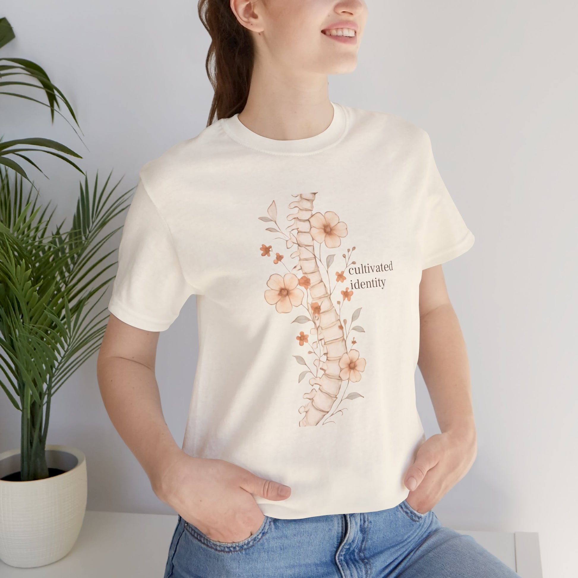 Botanical Anatomical Spine Tee Art of Medicine apparel 20