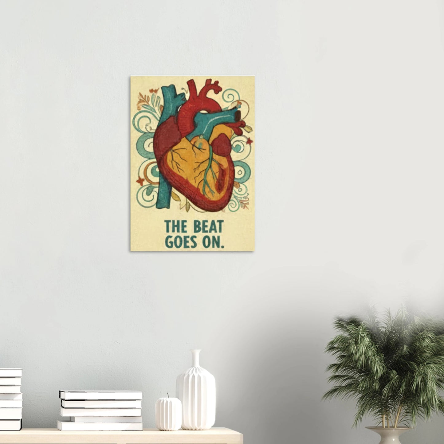 Doctors wall no3 The Beat Goes on Heart Poster view 5