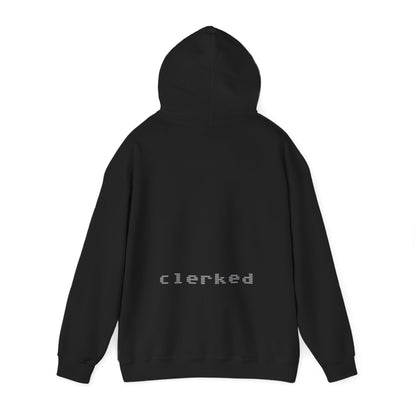 Anatomical Heart Floral Clerked Hoodie