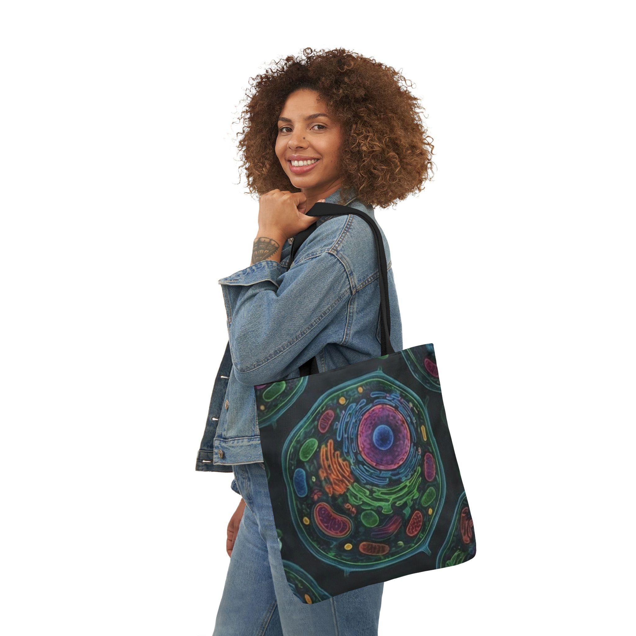 Cell Section Canvas Tote Bag Art of Medicine bag 9