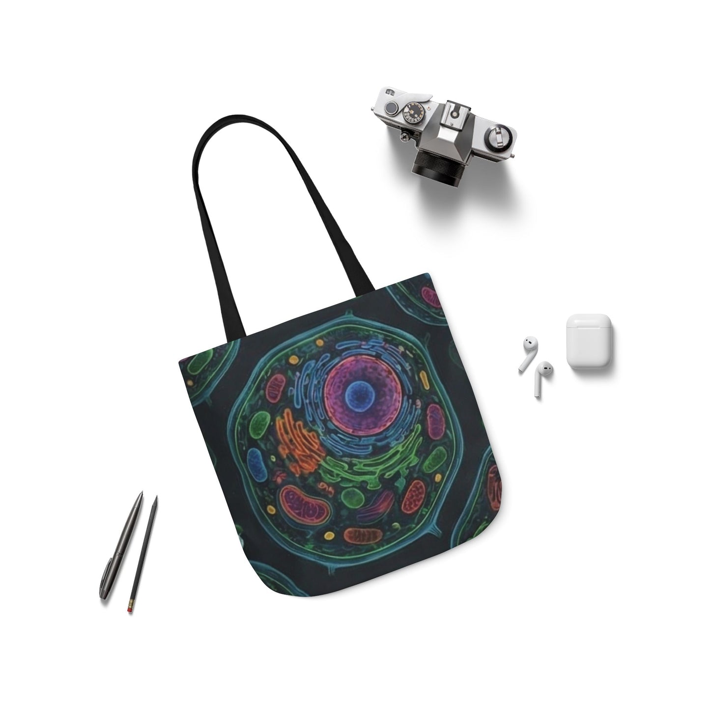 Cell Section Canvas Tote Bag Art of Medicine bag 2