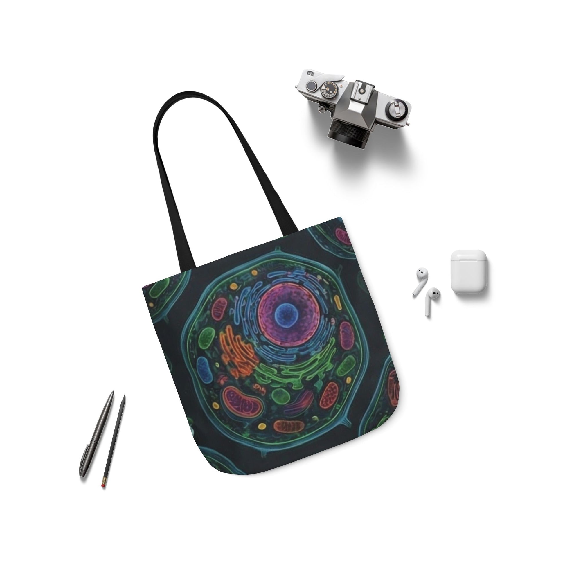 Cell Section Canvas Tote Bag Art of Medicine bag 2