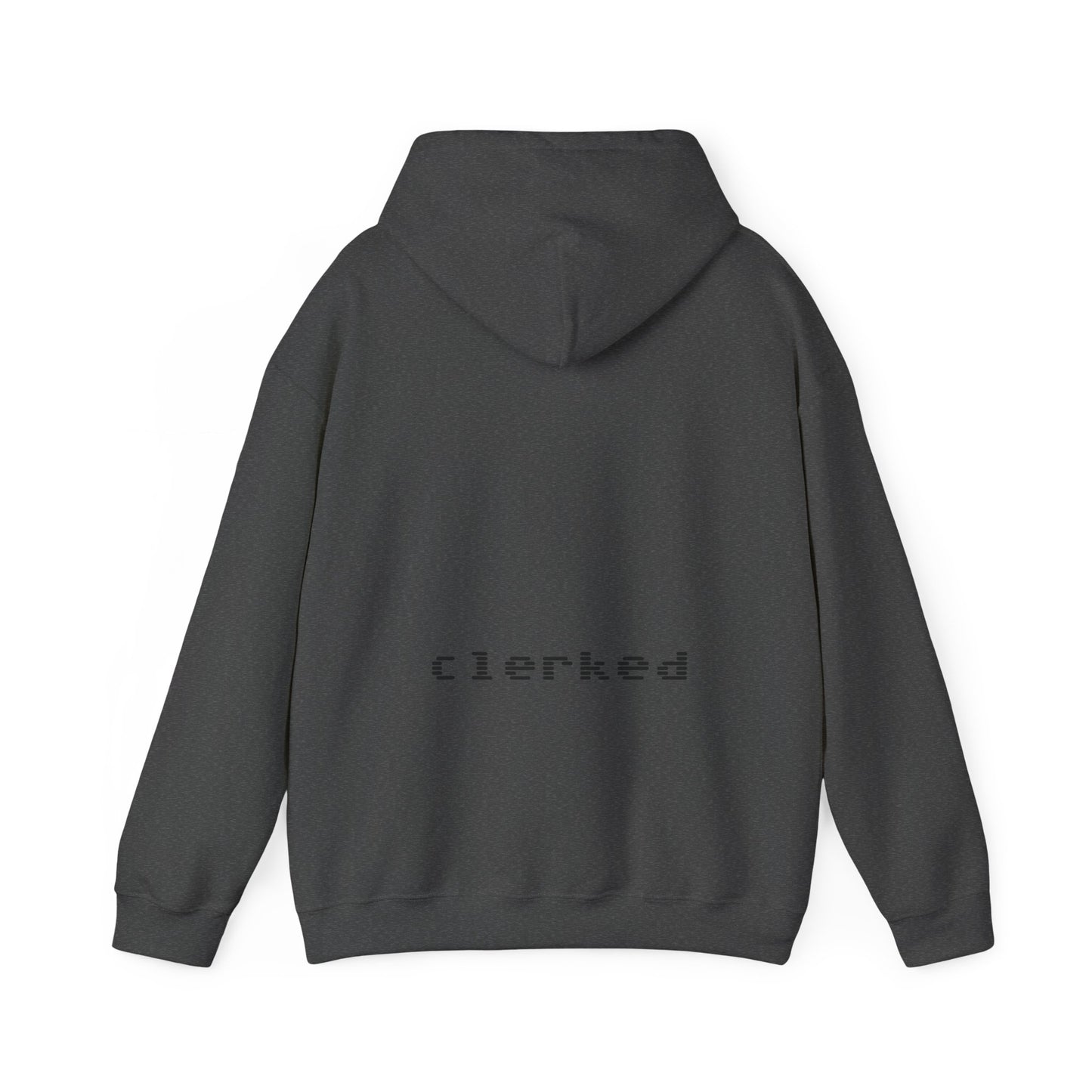 Anatomical Heart Floral Clerked Hoodie