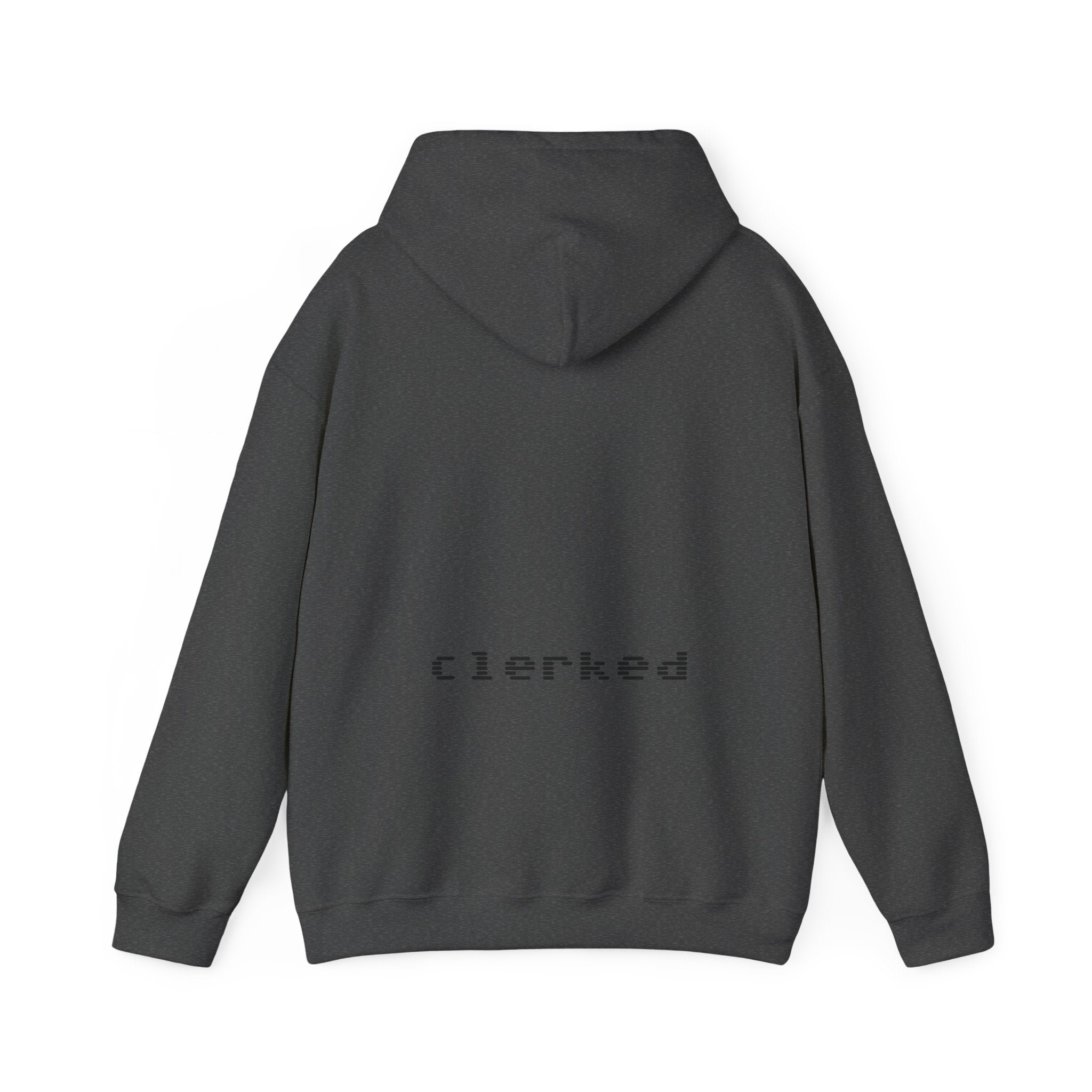 Anatomical Heart Floral Clerked Hoodie
